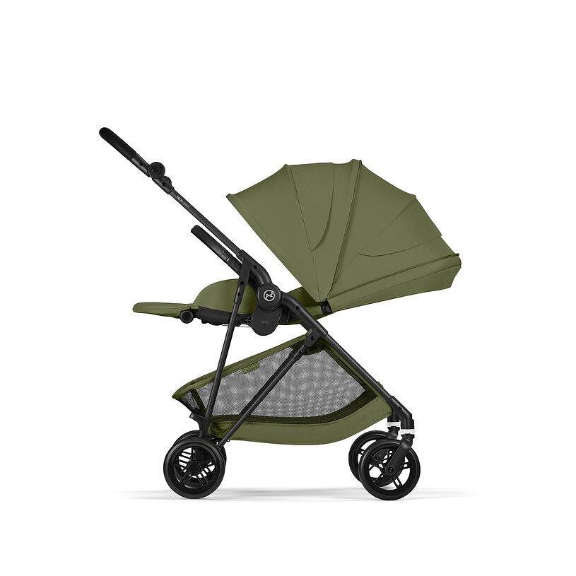 Gold Бебешка Количка Melio Carbon Moss Green 2026 Cybex