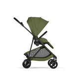 Gold Бебешка Количка Melio Carbon Moss Green 2026 Cybex