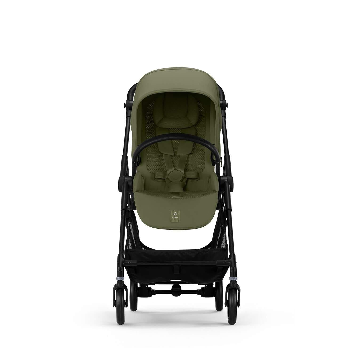 Gold Бебешка Количка Melio Carbon Moss Green Cybex