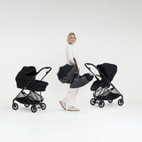 Gold Бебешка Количка Melio Carbon Moss Green Cybex