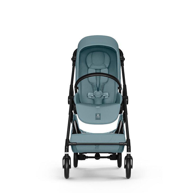 Gold Бебешка Количка Melio Carbon Stormy Blue 2026 Cybex