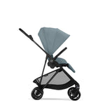 Gold Бебешка Количка Melio Carbon Stormy Blue Cybex