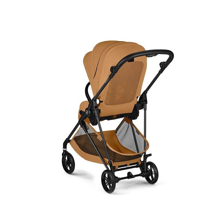 Gold Бебешка Количка Melio Carbon Cinnamon Yellow 2026 Cybex