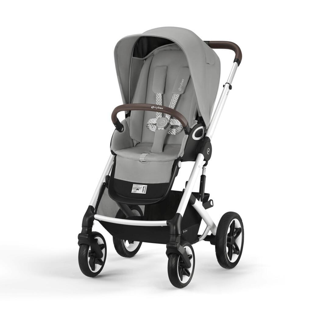 Gold Бебешка Количка Talos S Lux Slv Stone Grey Cybex
