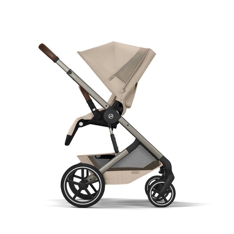 Gold Бебешка Комбинирана Количка Balios S Lux Tpe Almond Beige 2026 Cybex
