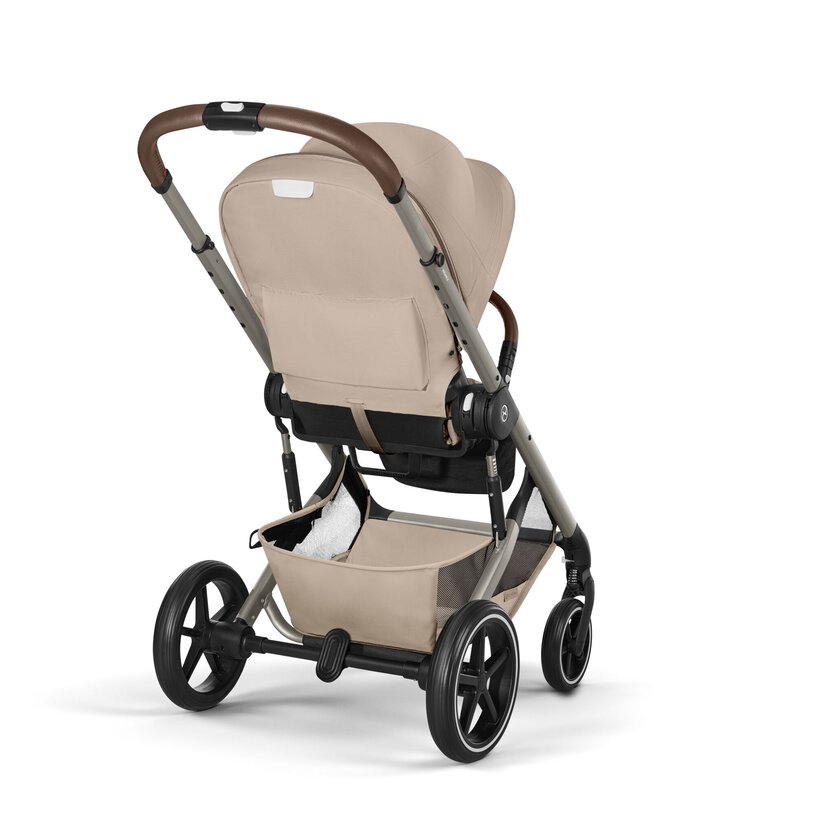Gold Бебешка Комбинирана Количка Balios S Lux Tpe Almond Beige 2026 Cybex