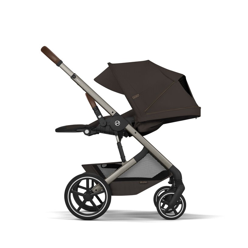 Gold Бебешка Комбинирана Количка Balios S Lux Tpe Chocolate Brown 2026 Cybex