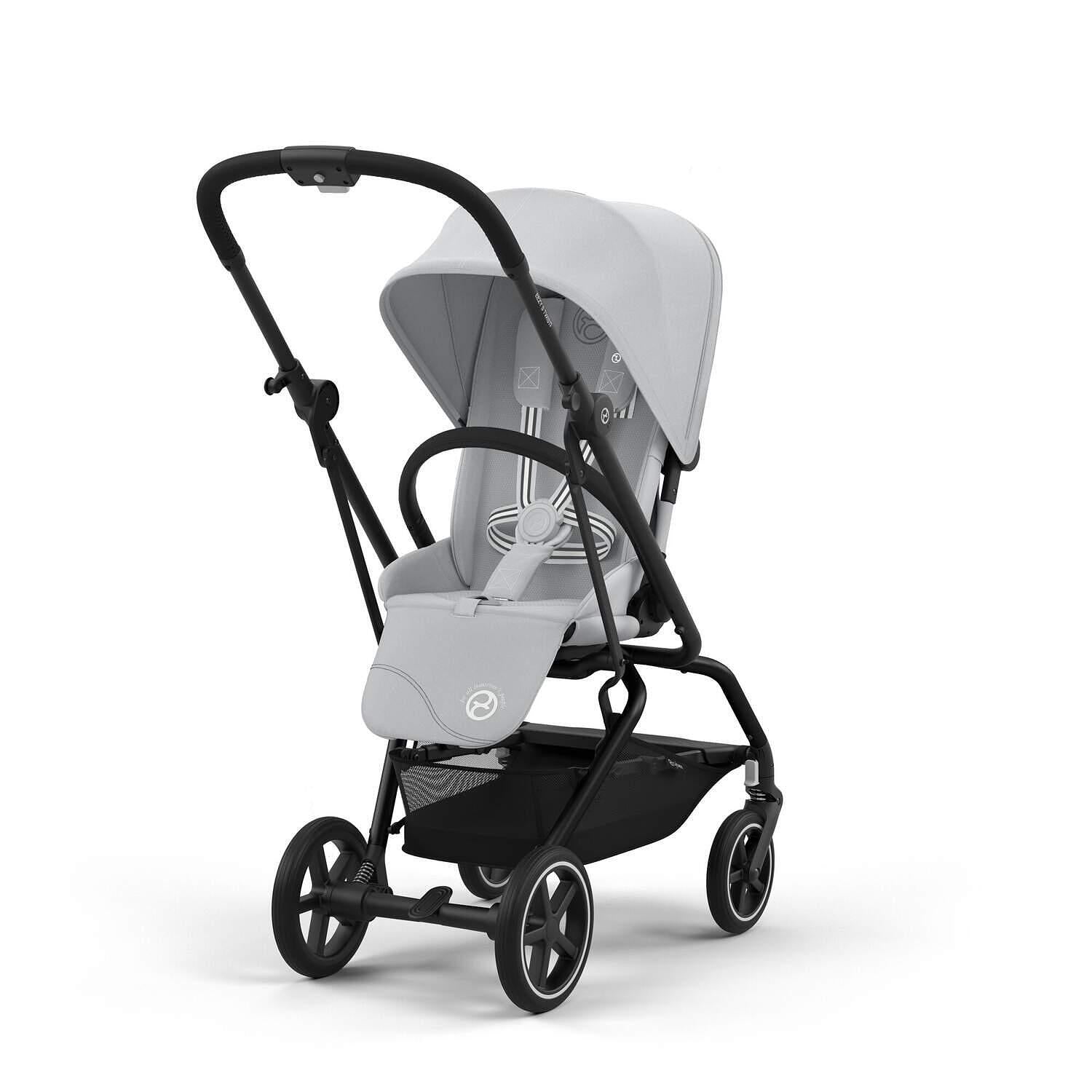 Gold Бебешка Лятна Количка Eezy S Twist+ 2 Blk Fog Grey Cybex