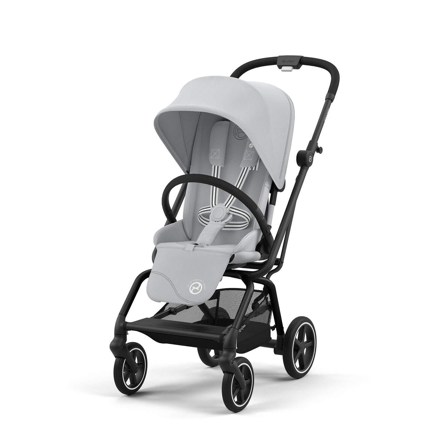 Gold Бебешка Лятна Количка Eezy S Twist+ 2 Blk Fog Grey Cybex