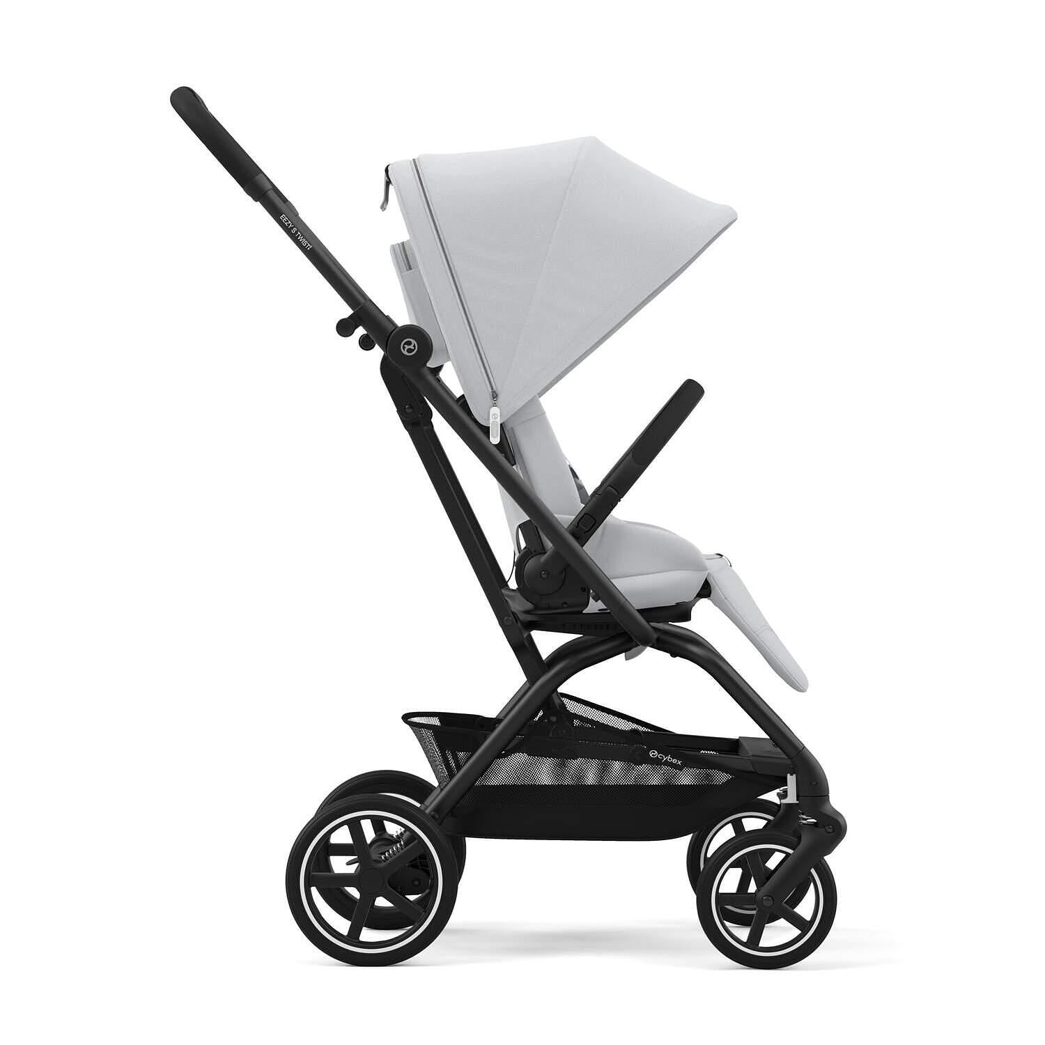 Gold Бебешка Лятна Количка Eezy S Twist+ 2 Blk Fog Grey Cybex
