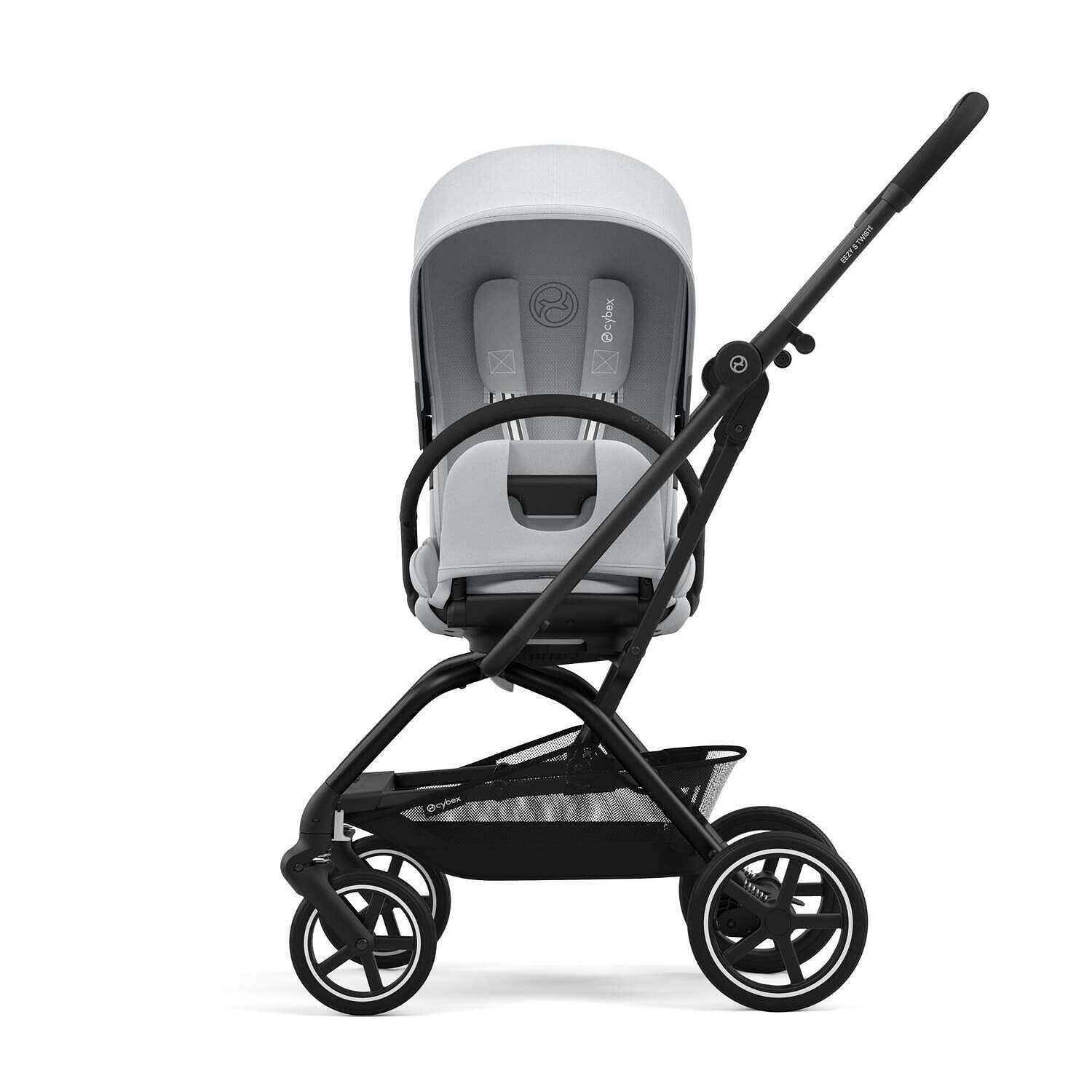 Gold Бебешка Лятна Количка Eezy S Twist+ 2 Blk Fog Grey Cybex