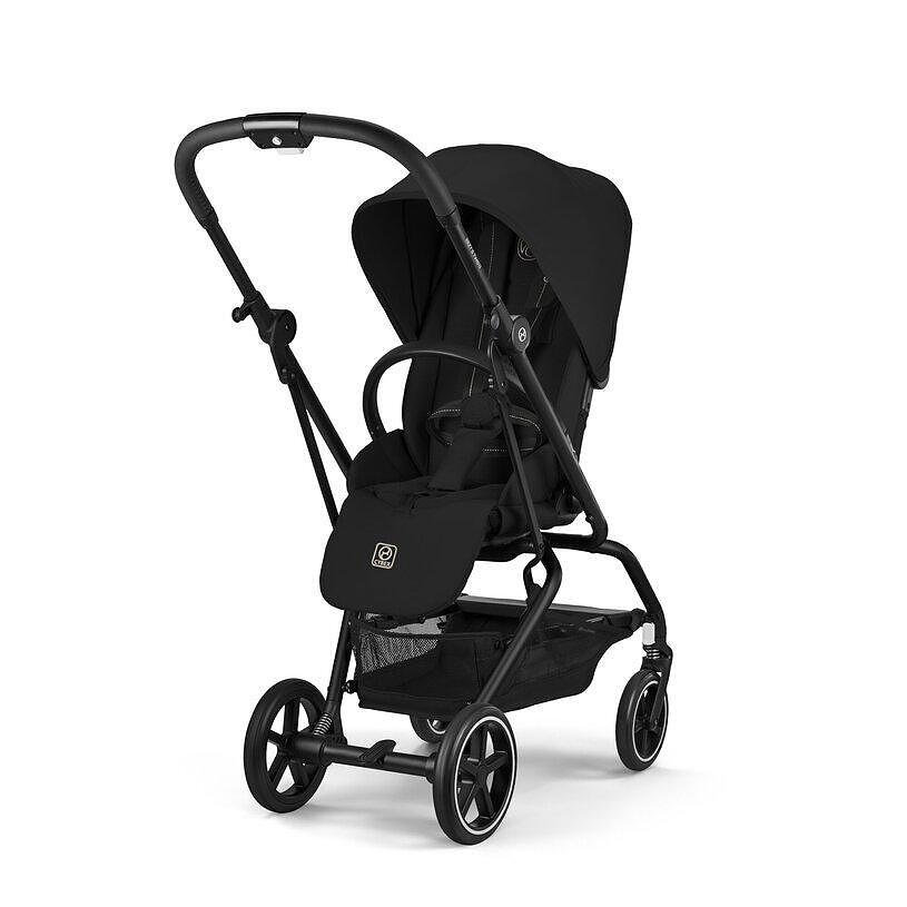 Gold Бебешка Лятна Количка Eezy S Twist+ 2 Blk Magic Black 2026 Cybex