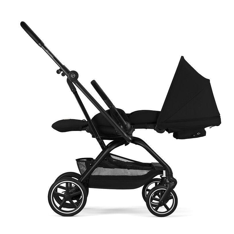 Gold Бебешка Лятна Количка Eezy S Twist+ 2 Blk Magic Black 2026 Cybex