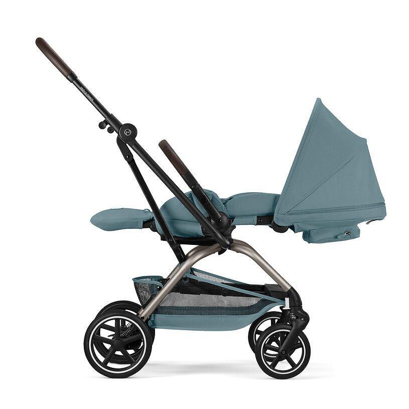 Gold Бебешка Лятна Количка Eezy S Twist+ 2 Tpe Stormy Blue 2026 Cybex