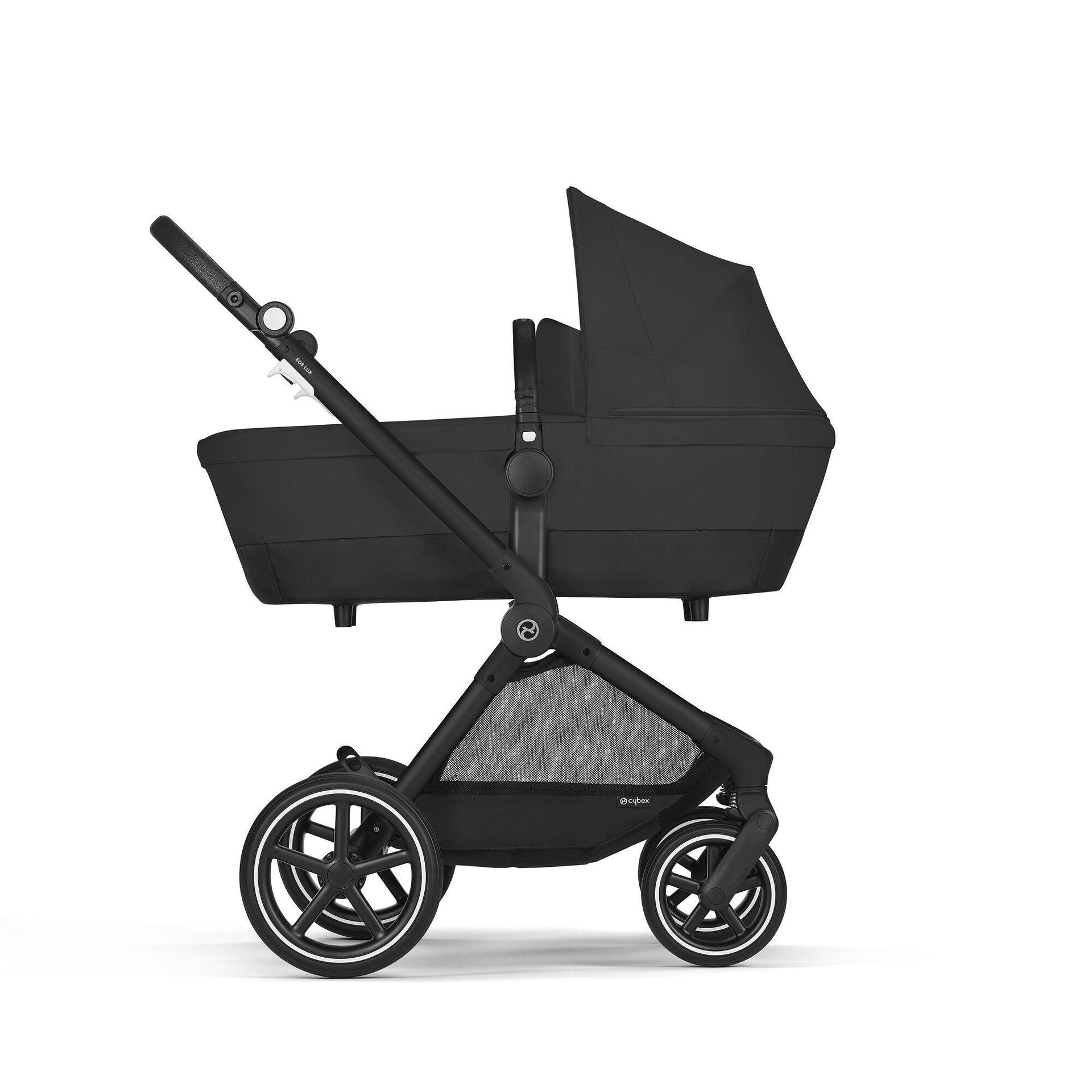 Бебешка Трансформираща Количка Eos Lux 2в1 Blk Moon Black Cybex