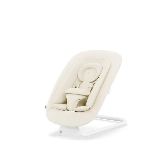 Gold Бебешки Шезлонг Bouncer Canvas White Cybex