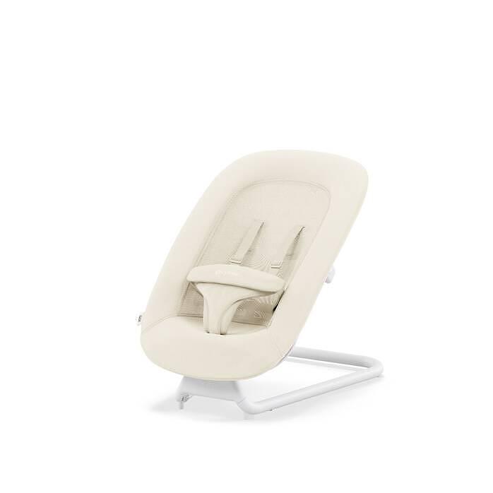 Gold Бебешки Шезлонг Bouncer Canvas White Cybex