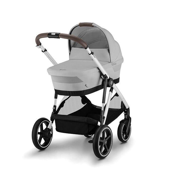 Gold Кош За Новородено Gazelle S Cot Lava Grey Cybex