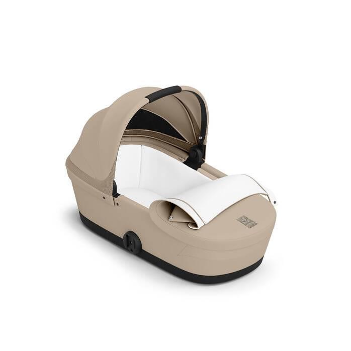 Gold Кош За Новородено Melio Cot Almond Beige Cybex