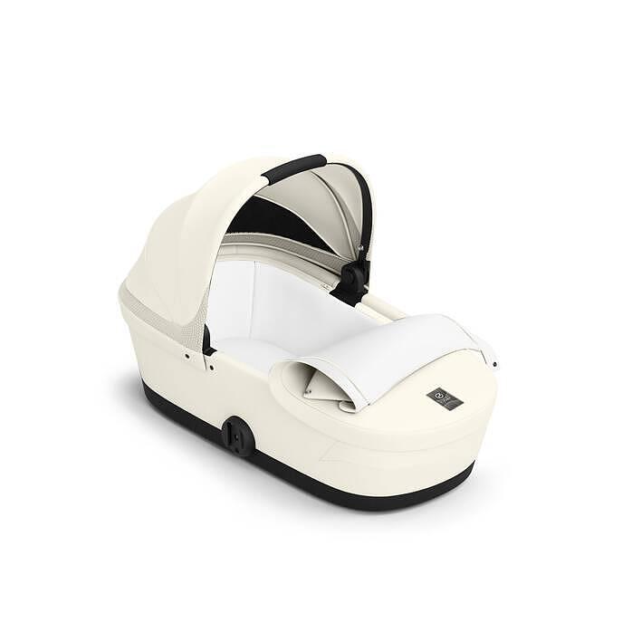 Gold Кош За Новородено Melio Cot Canvas White Cybex
