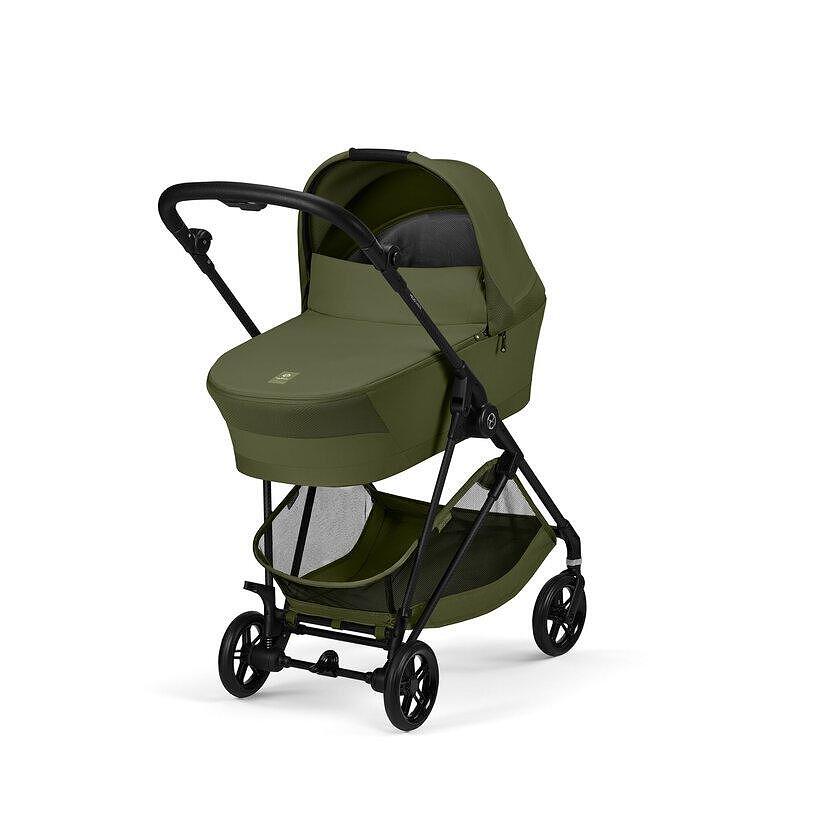 Gold Кош За Новородено Melio Cot Moss Green 2026 Cybex