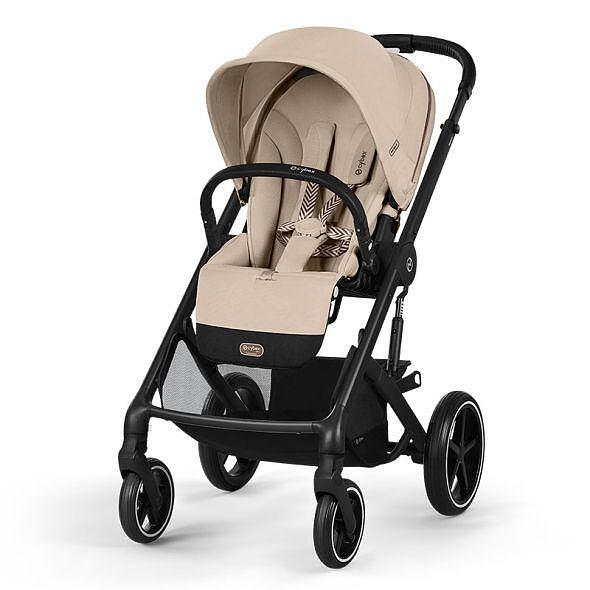 Gold Пакет Balios S Lux 3в1 One Box Blk Almond Beige Cybex