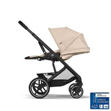 Gold Пакет Balios S Lux 3в1 One Box Blk Almond Beige Cybex