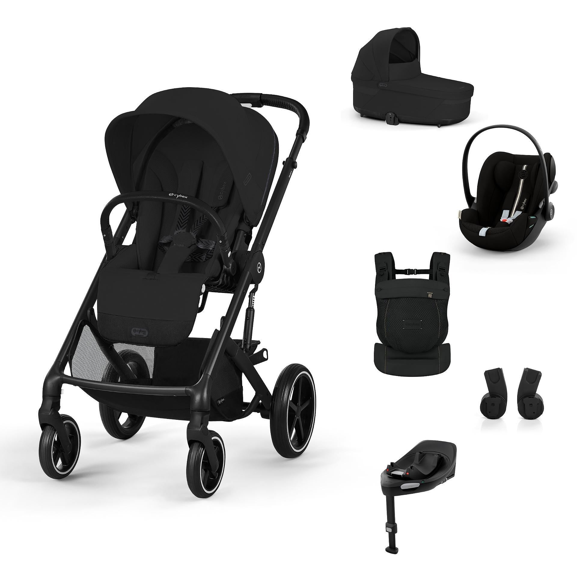 Gold Пакет Balios S Lux Ease Plus + Amya Moon Black Cybex