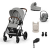 Gold Пакет Balios S Lux Ease Plus + Amya Stone Grey Cybex