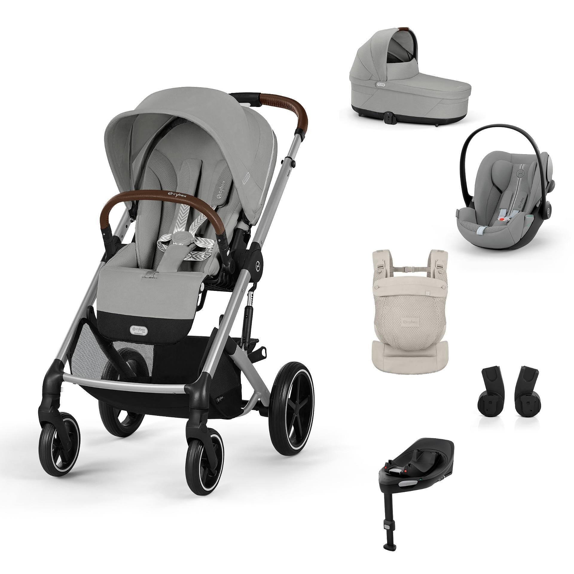 Gold Пакет Balios S Lux Ease Plus + Amya Stone Grey Cybex