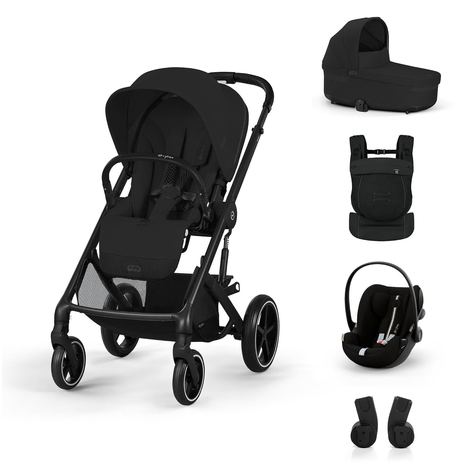 Gold Пакет Balios S Lux Essential + Amya Moon Black Cybex