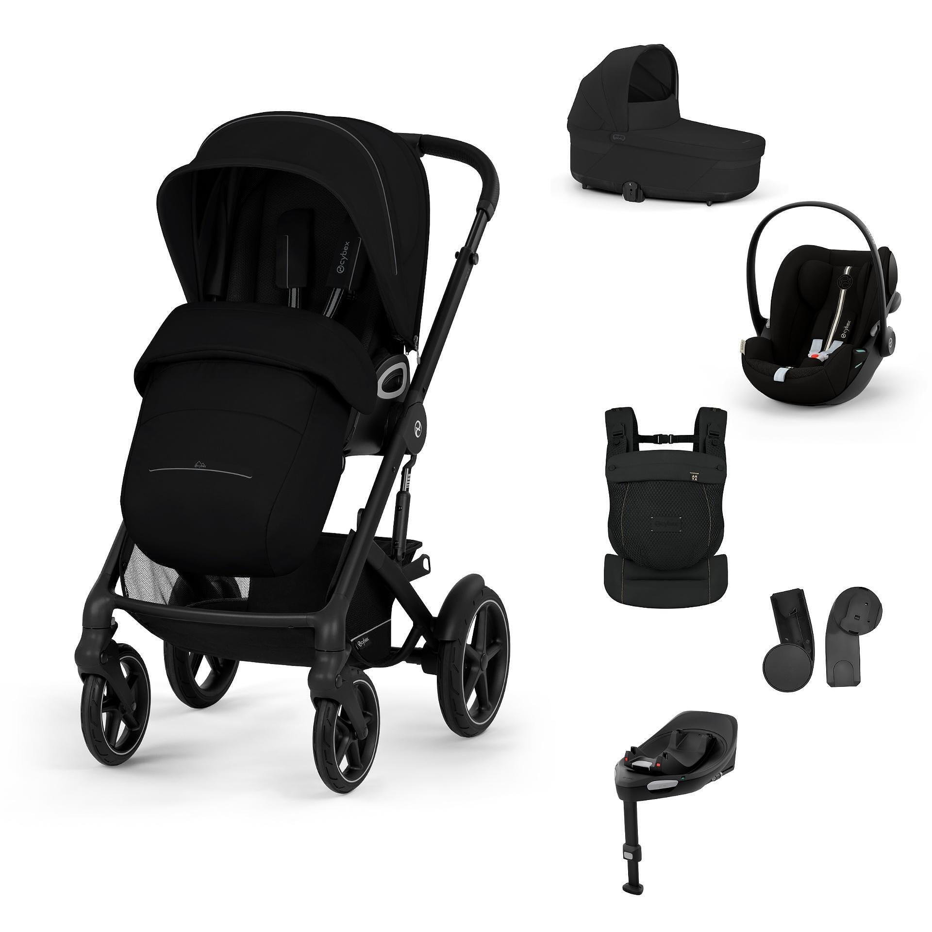 Gold Пакет Talos S Lux Ease Plus + Amya Moon Black Cybex