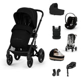 Gold Пакет Talos S Lux Ease Plus All Weather + Amya Moon Black Cybex