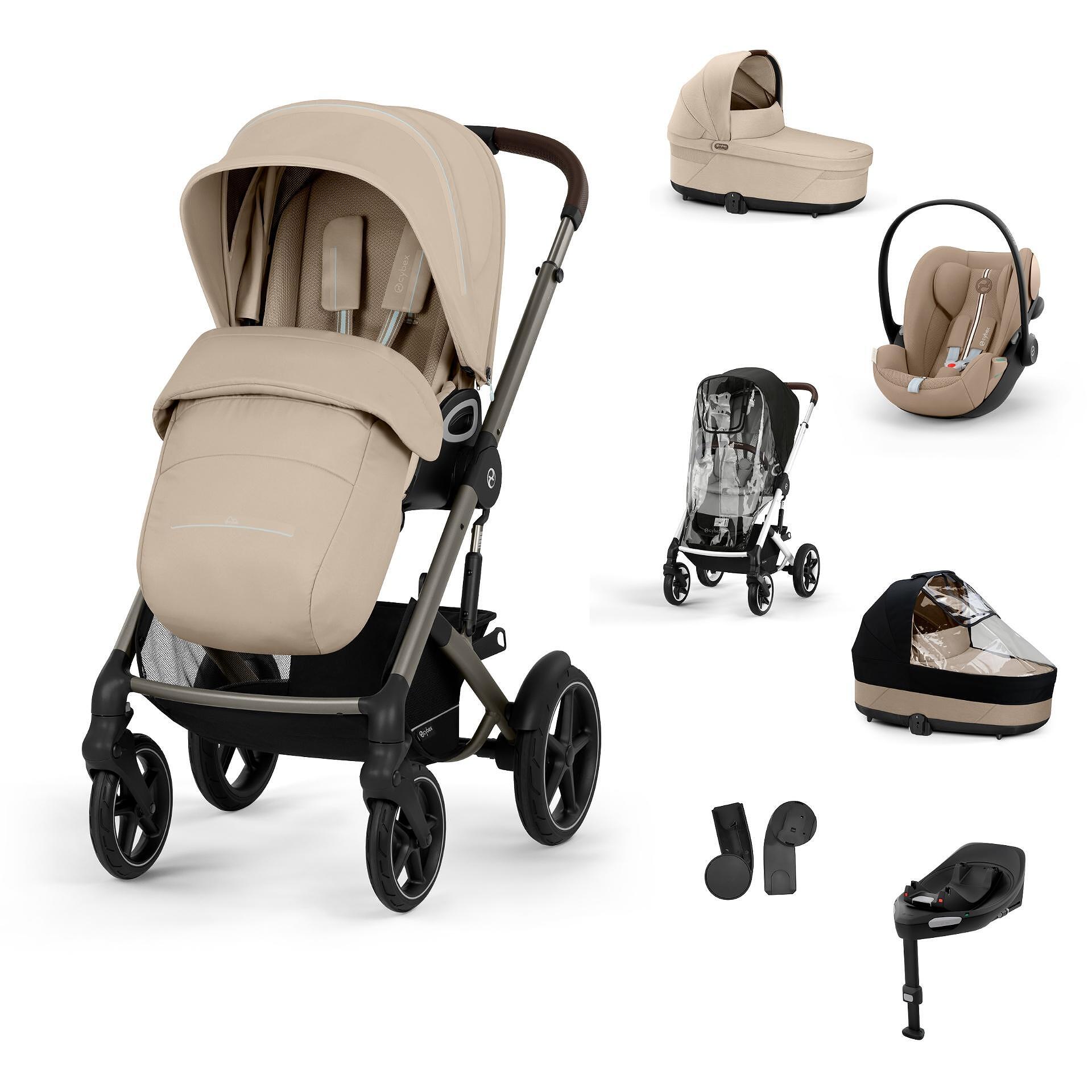 Gold Пакет Talos S Lux Ease Plus All Weather Almond Beige Cybex