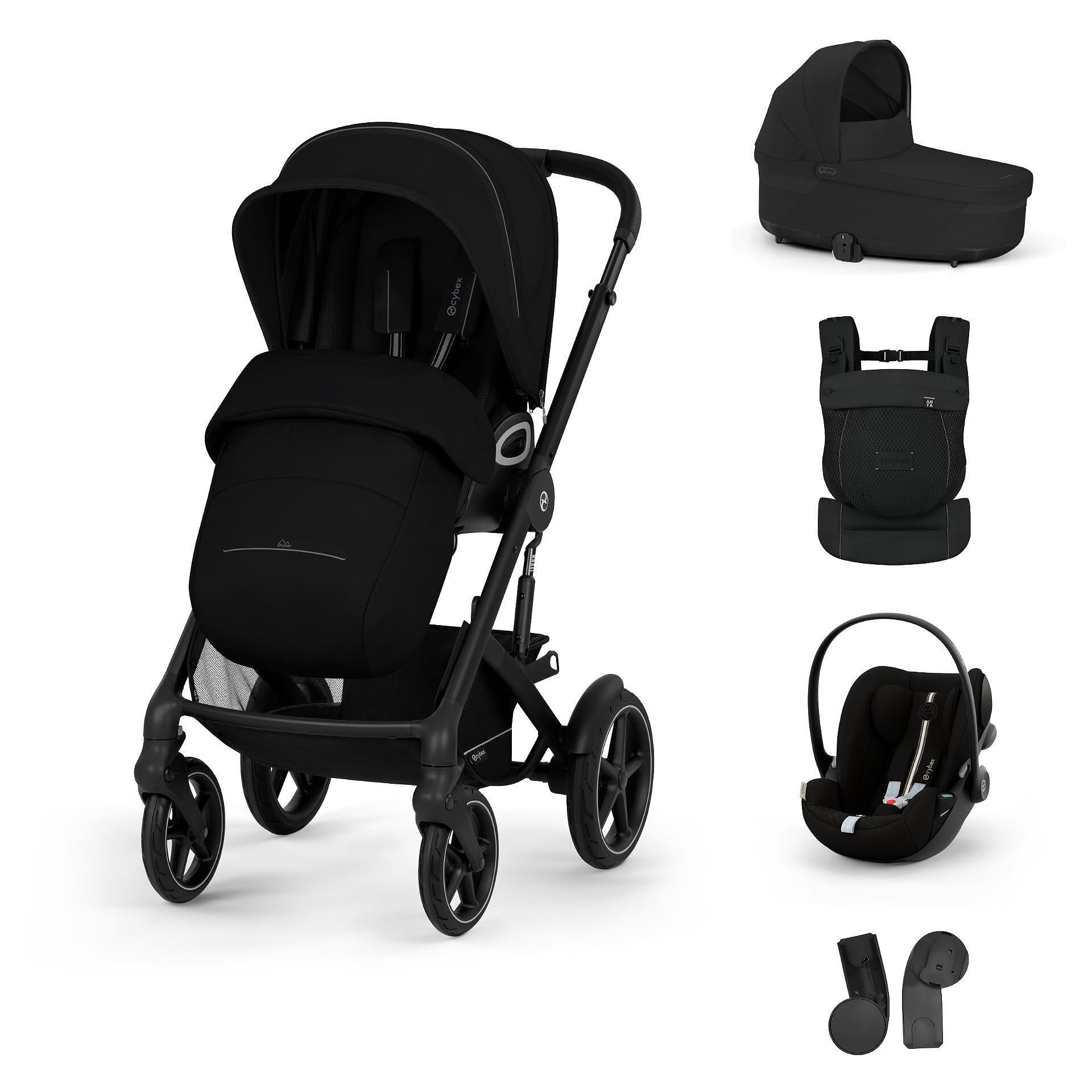 Gold Пакет Talos S Lux Essential + Amya Moon Black Cybex