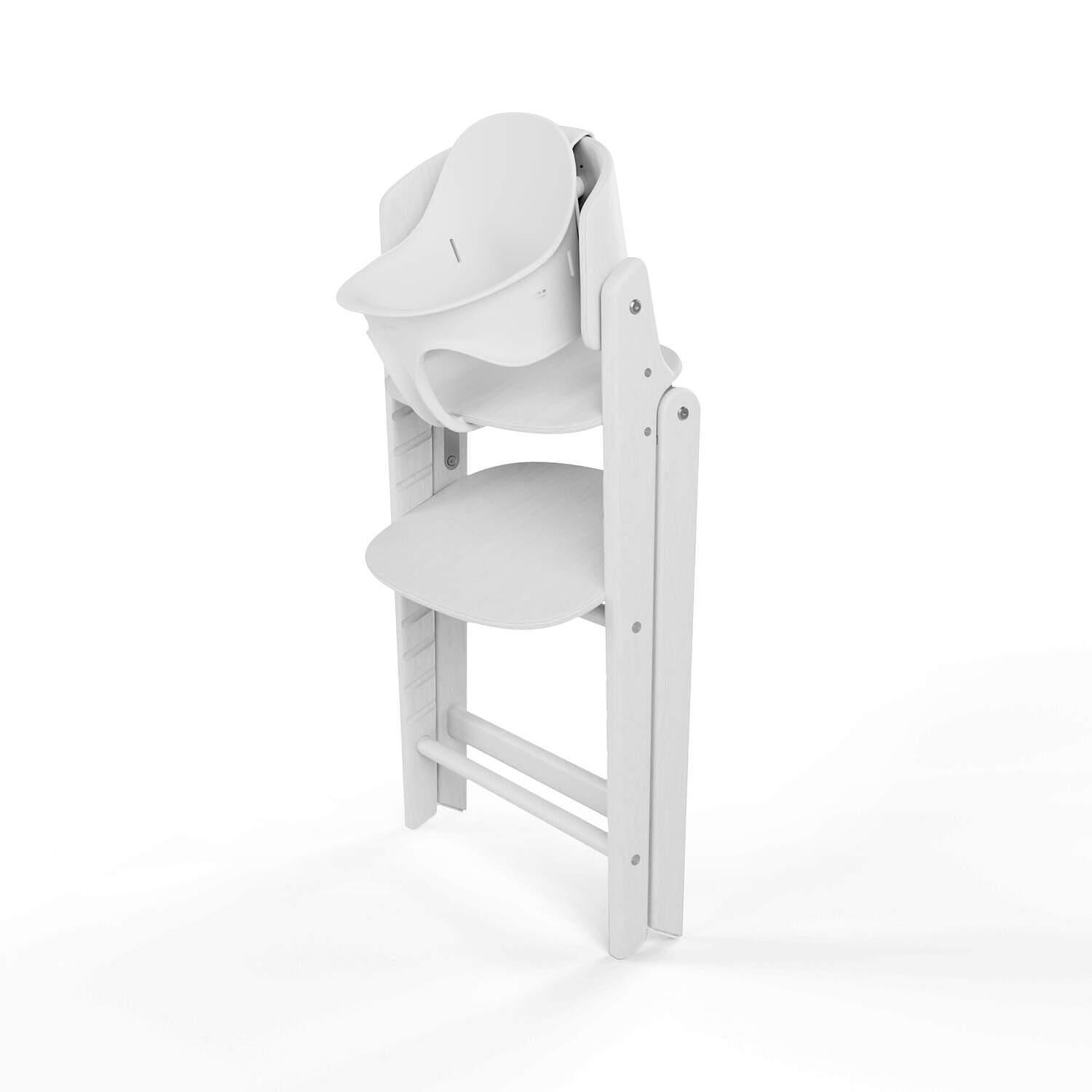 Gold Стол За Хранене Click & Fold 3в1 All White Cybex
