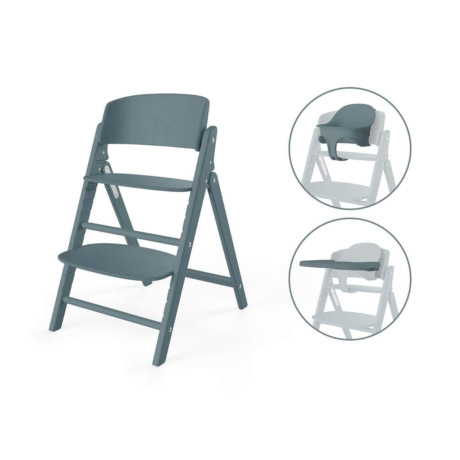 Gold Стол За Хранене Click & Fold 3в1 Stone Blue Cybex