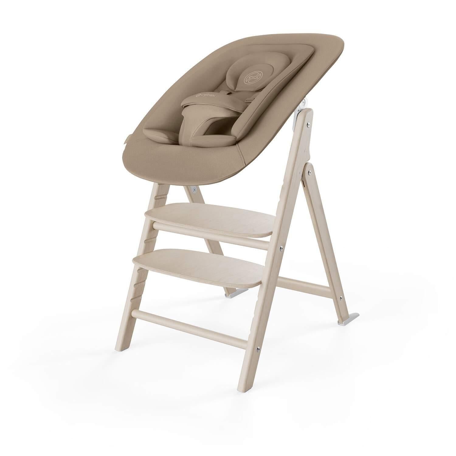Gold Стол За Хранене Click & Fold 4в1 All Natural Cybex