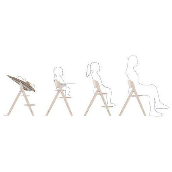 Gold Стол За Хранене Click & Fold Stunning Black Cybex