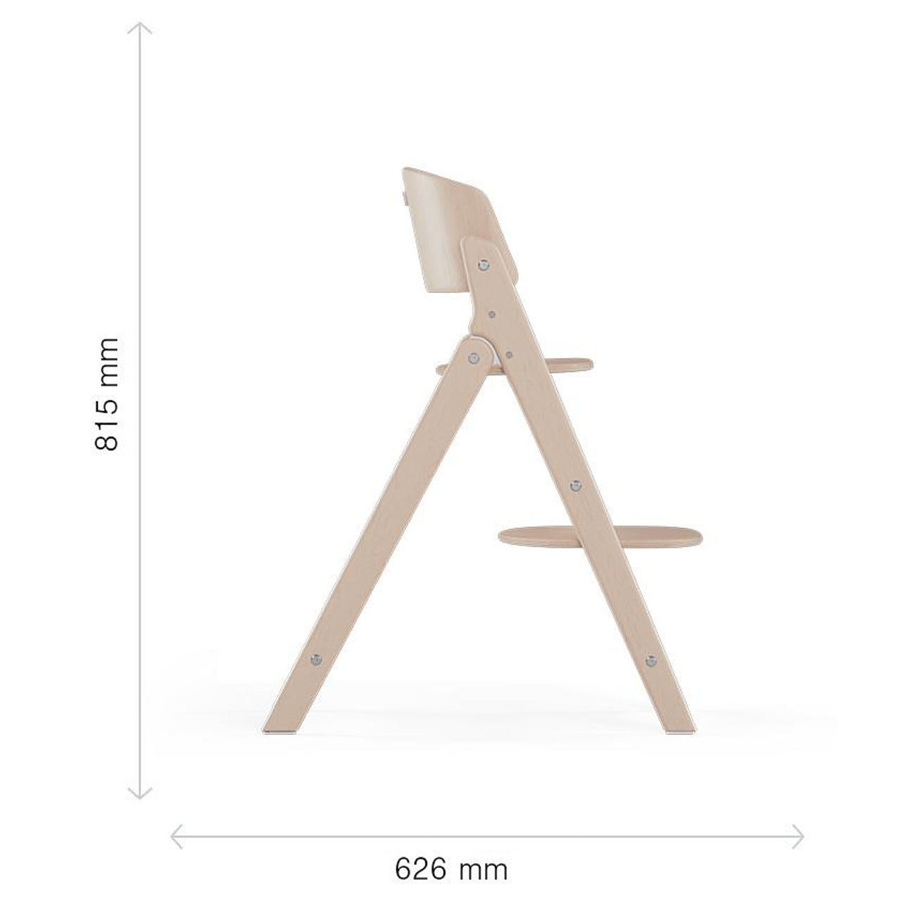 Gold Стол За Хранене Click & Fold Stunning Black Cybex
