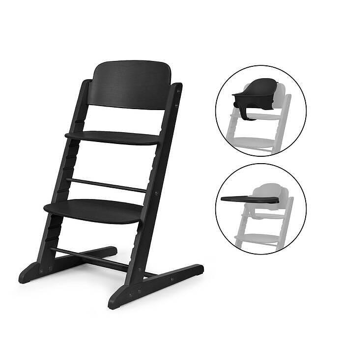 Gold Стол За Хранене Iris 3в1 Set Stunning Black Cybex
