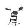 Gold Стол За Хранене Lemo 3 В 1 Set Stunning Black Cybex