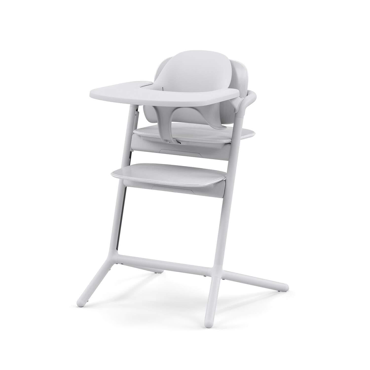 Gold Стол За Хранене Lemo 4 В 1 Set All White Cybex