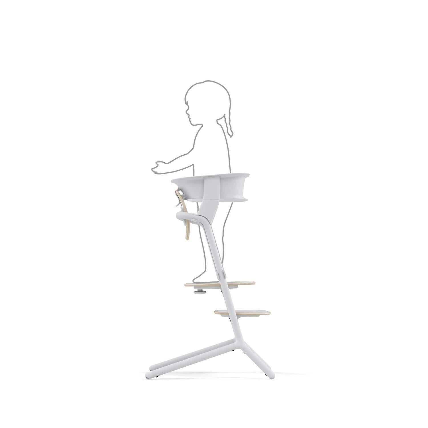 Gold Стол За Хранене Lemo Training Tower All White Cybex