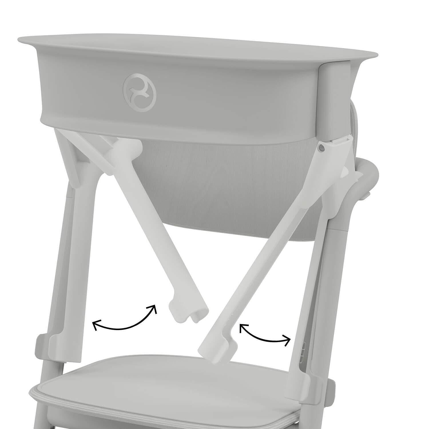 Gold Стол За Хранене Lemo Training Tower Suede Grey Cybex