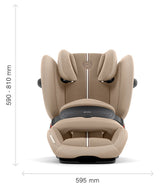 Gold Стол За Кола Pallas G3 I Size Plus (76 150 См) Chcoclate Brown Cybex