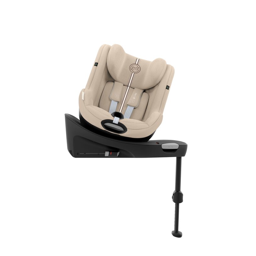 Gold Стол За Кола Sirona G3 I Size Comfort (61 105 См.) Almond Beige Cybex
