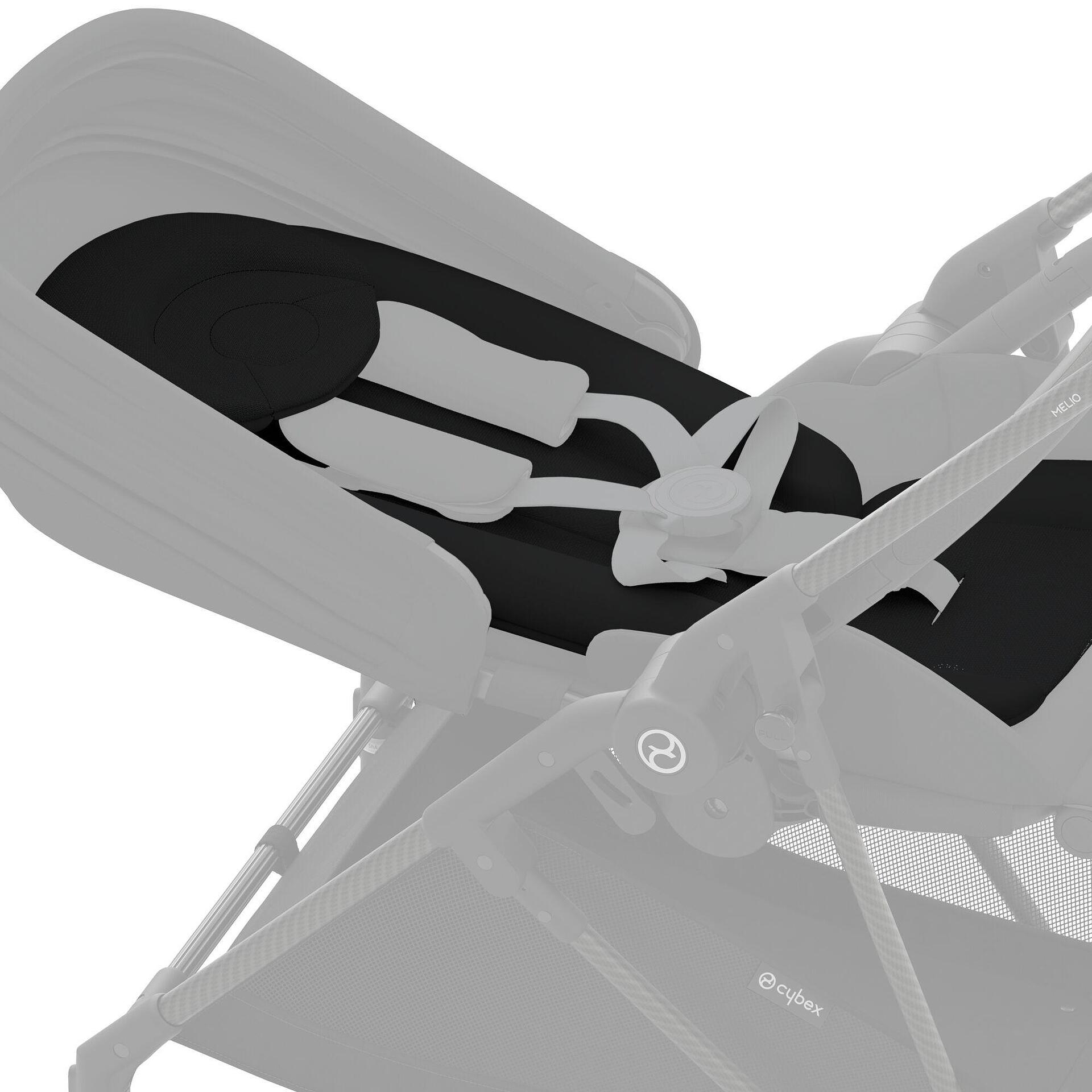 Подложка За Лятна Седалка Newborn Nest Black Cybex