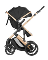 Комбинирана Количка 3В1 С Трансф.Седалка Darling Black 2024 --- BebeMama