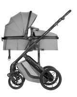 Комбинирана Количка 3В1 С Трансф.Седалка Darling Light Grey 2024 --- BebeMama